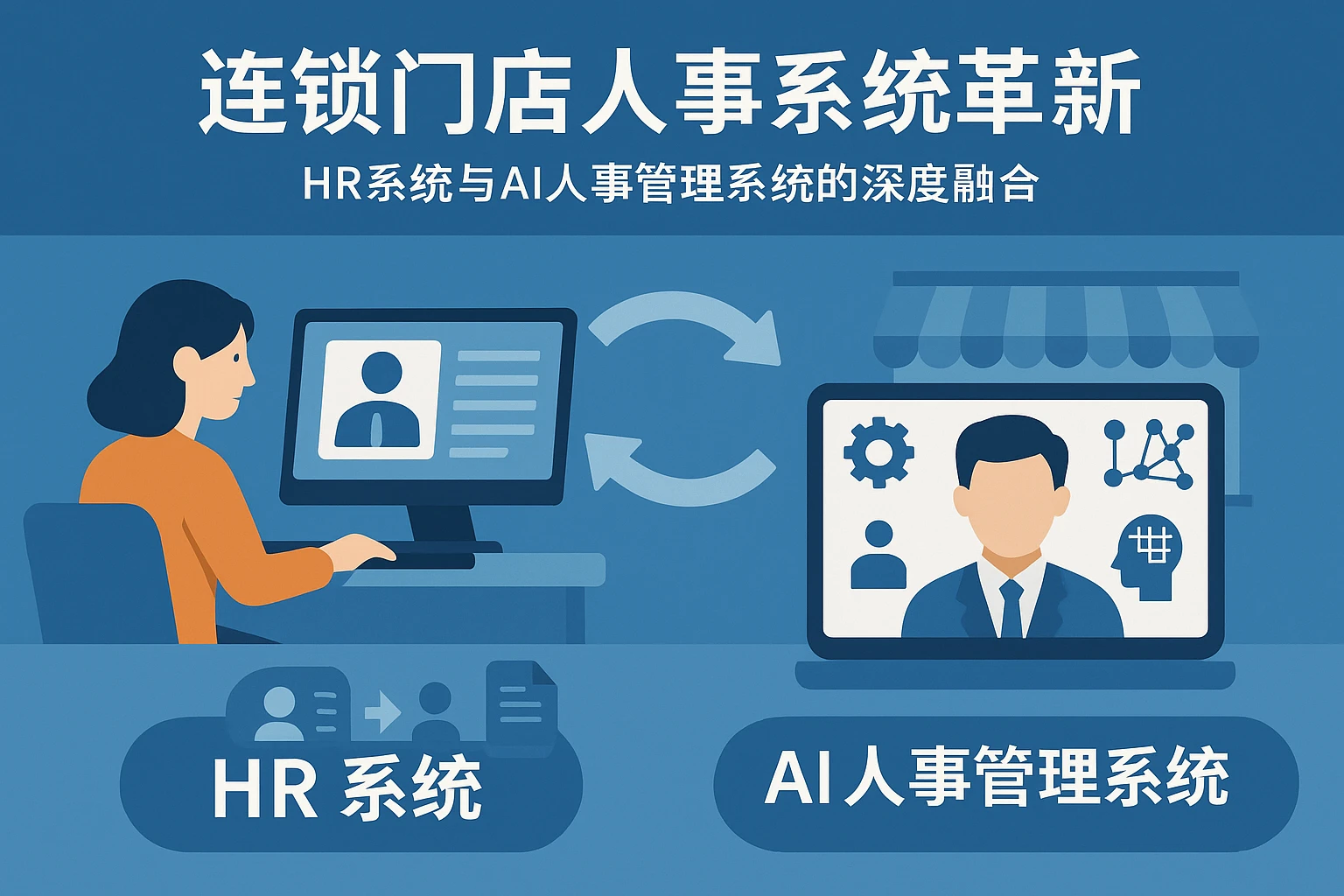 连锁门店人事系统革新：HR系统与AI人事管理系统的深度融合