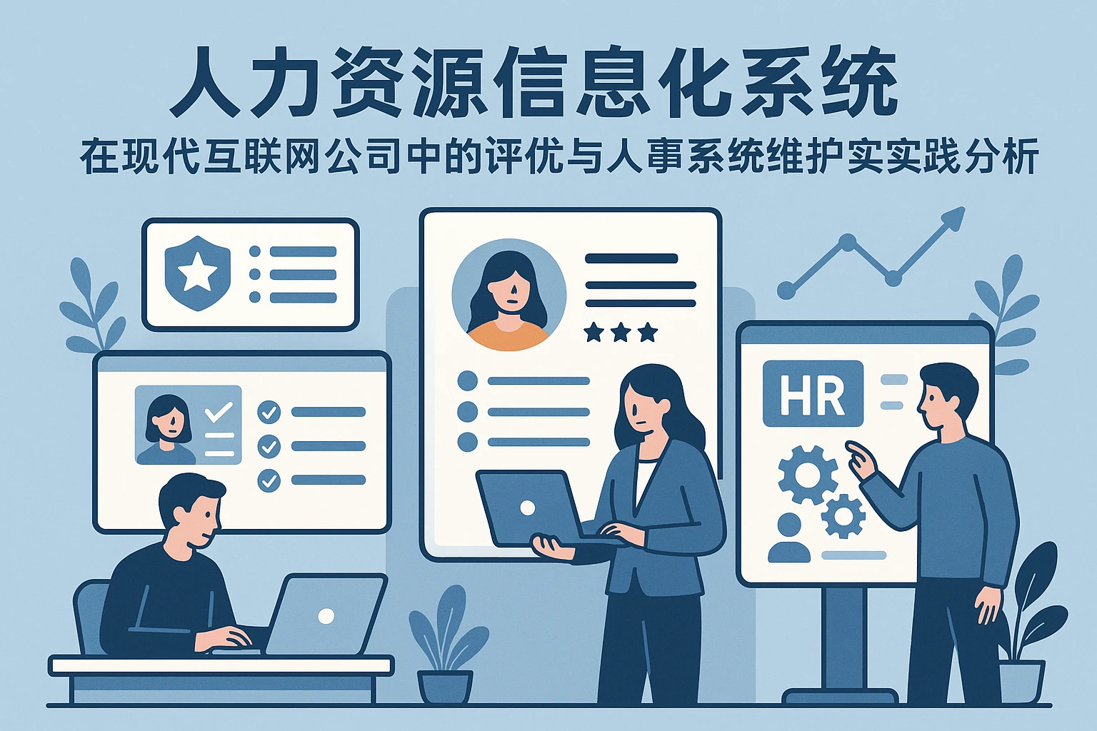 人力资源信息化系统在现代互联网公司中的评优与人事系统维护实践分析