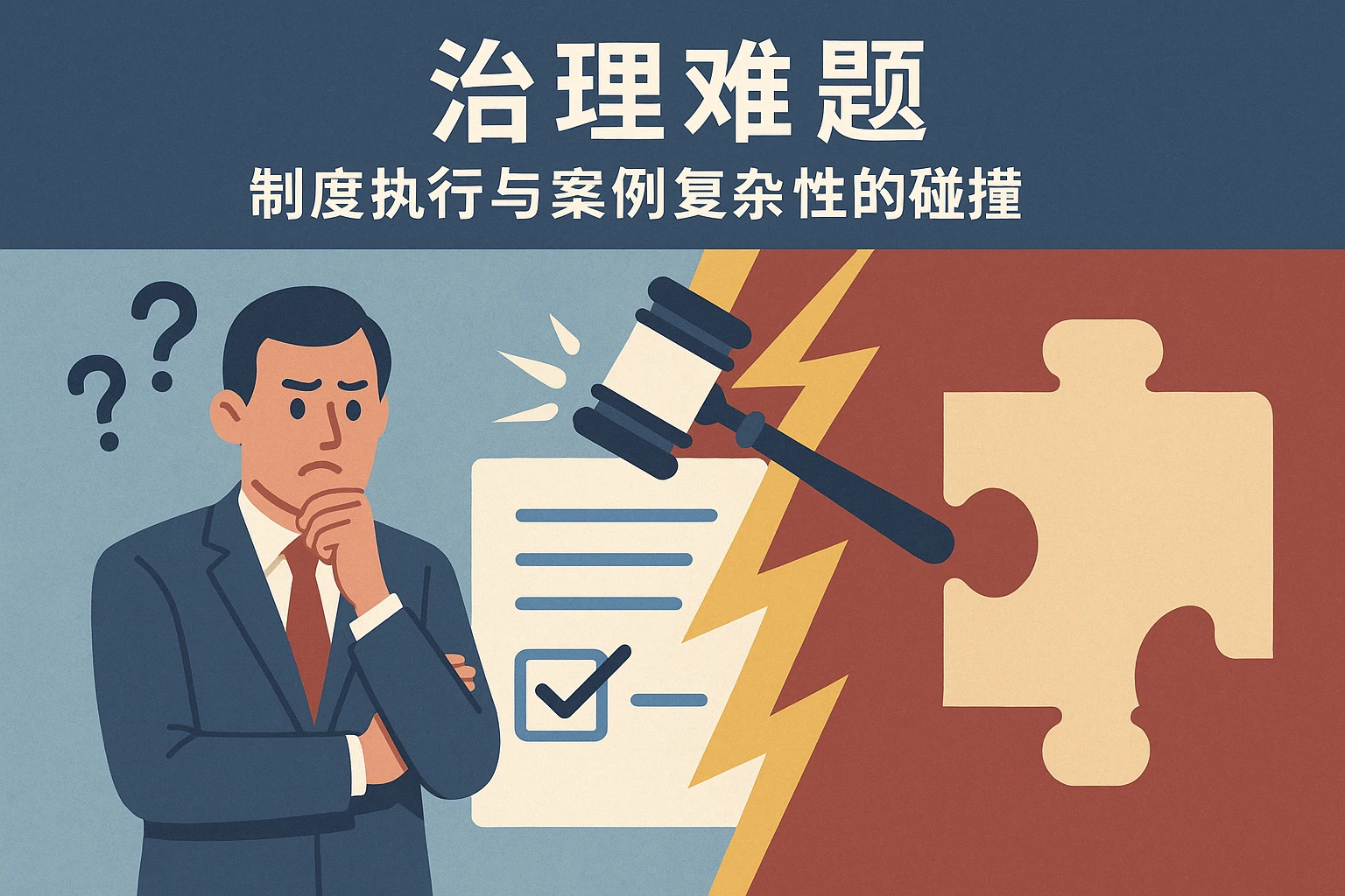管理难题：制度执行与案例复杂性的碰撞