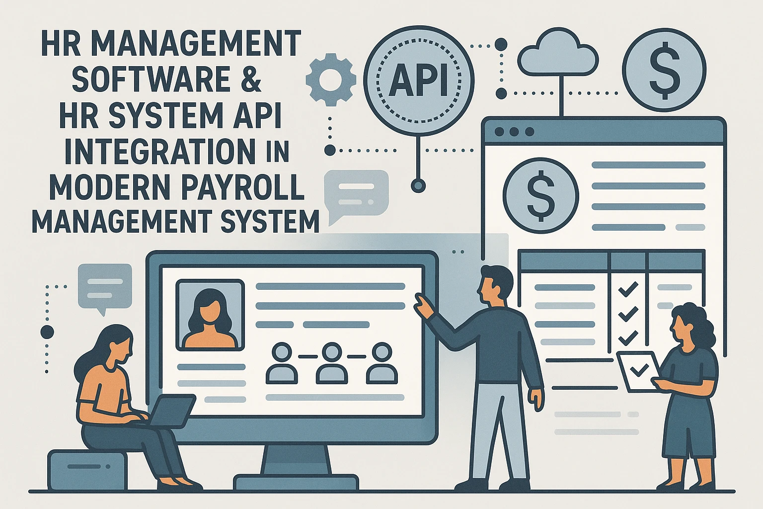 HR管理软件与人事系统API接口在现代工资管理系统中的关键作用