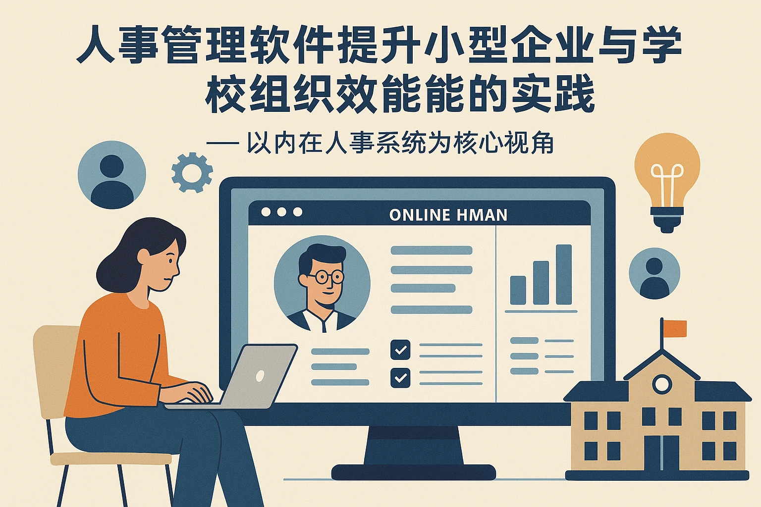 人事管理软件提升小型企业与学校组织效能的实践——以在线人事系统为核心视角