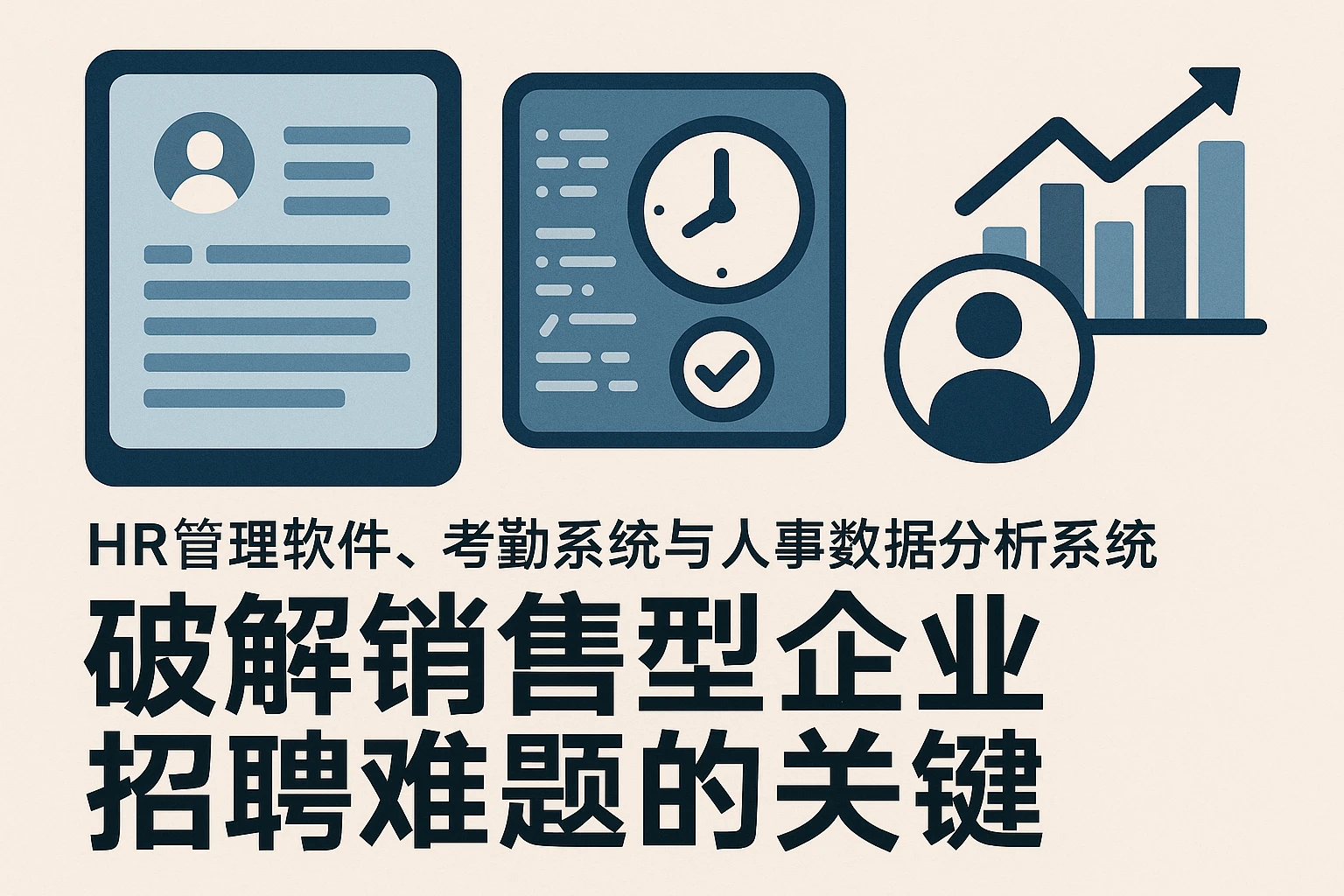 HR管理软件、考勤系统与人事数据分析系统：破解销售型企业招聘难题的关键