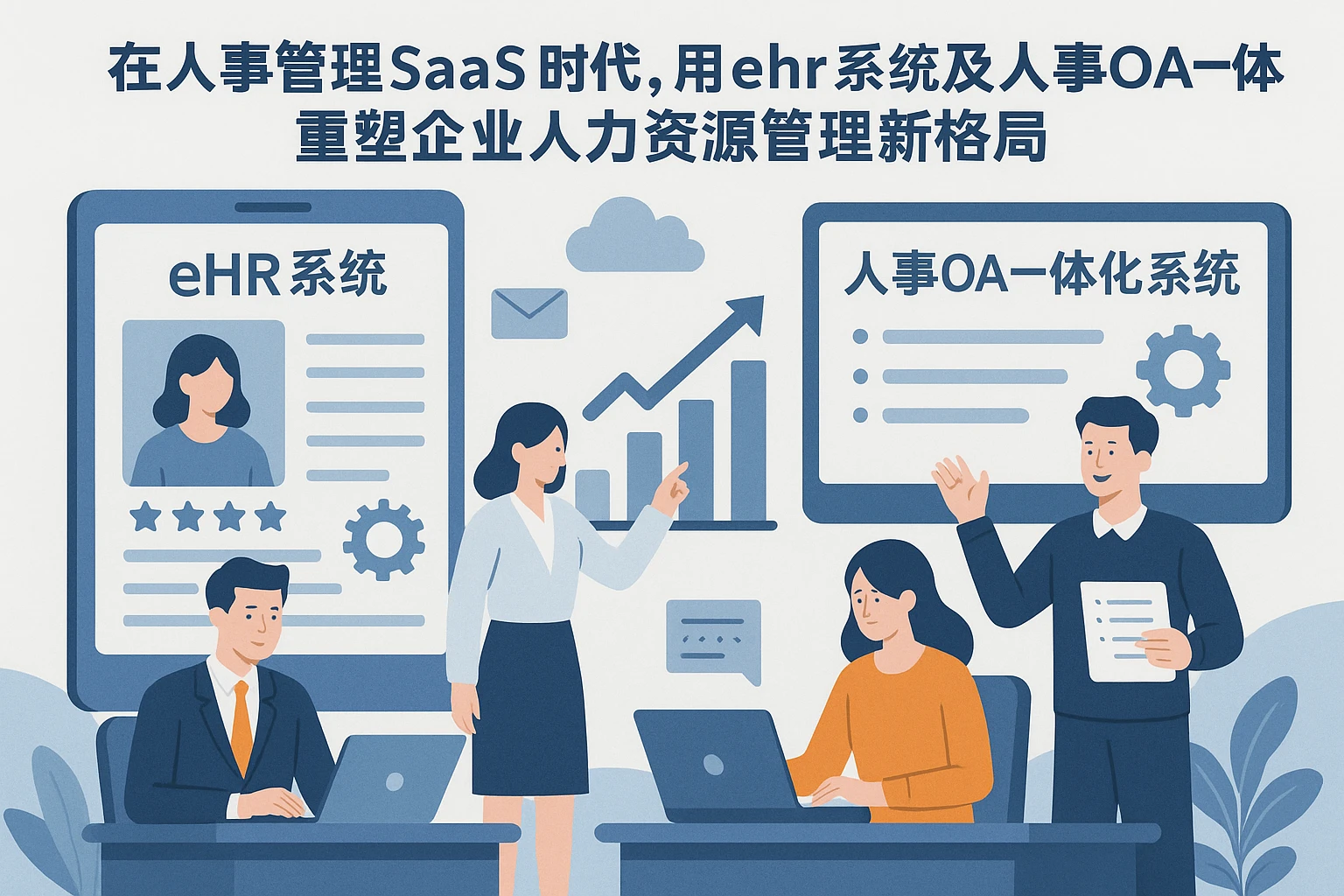 在人事管理SaaS时代，用ehr系统及人事OA一体化系统重塑企业人力资源管理新格局