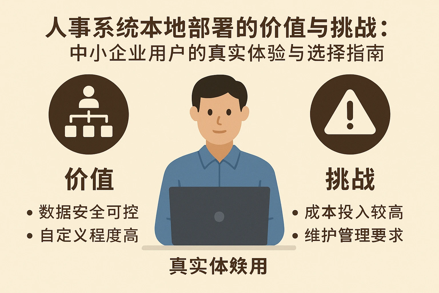 人事系统本地部署的价值与挑战：中小企业用户的真实体验与选择指南