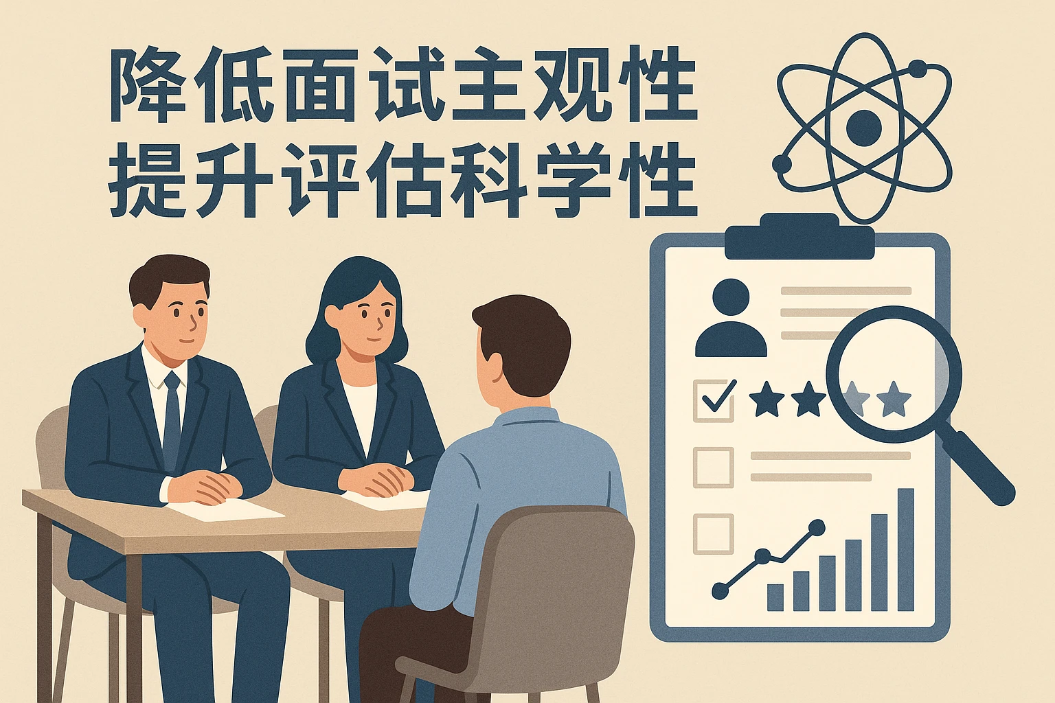 降低面试主观性，提升评估科学性