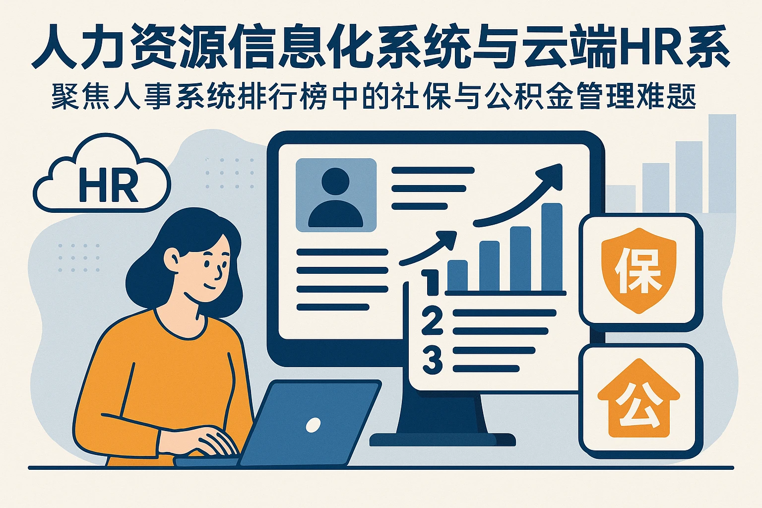 人力资源信息化系统与云端HR系统：聚焦人事系统排行榜中的社保与公积金管理难题