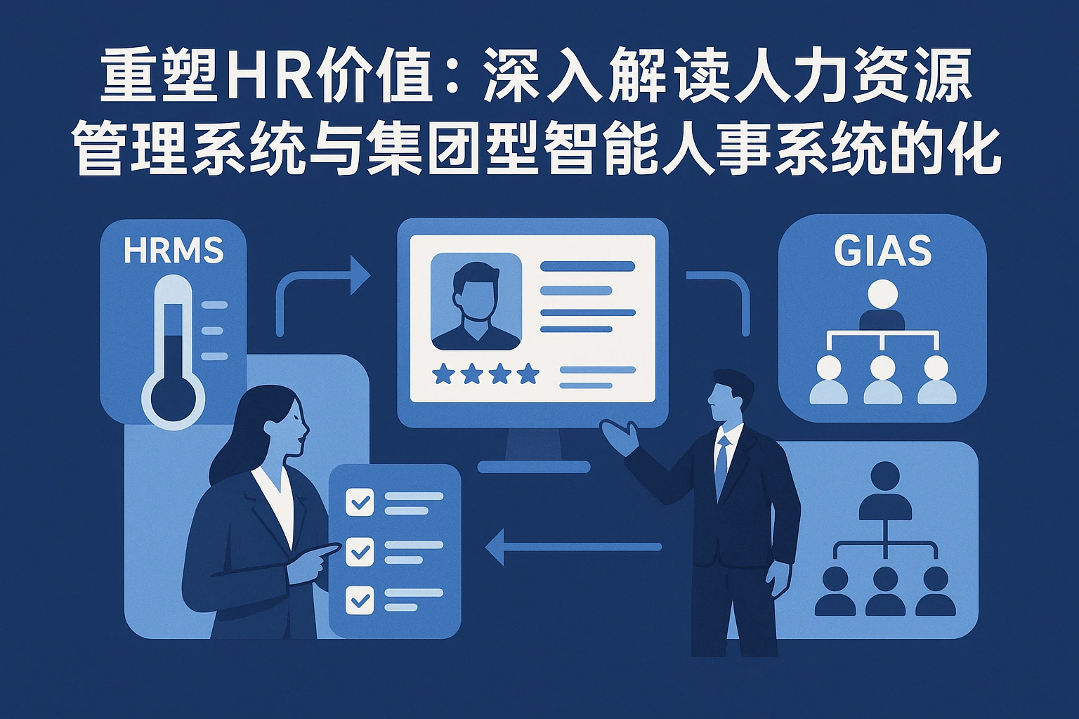 重塑HR价值：深入解读人力资源管理系统与集团型智能人事系统的进化