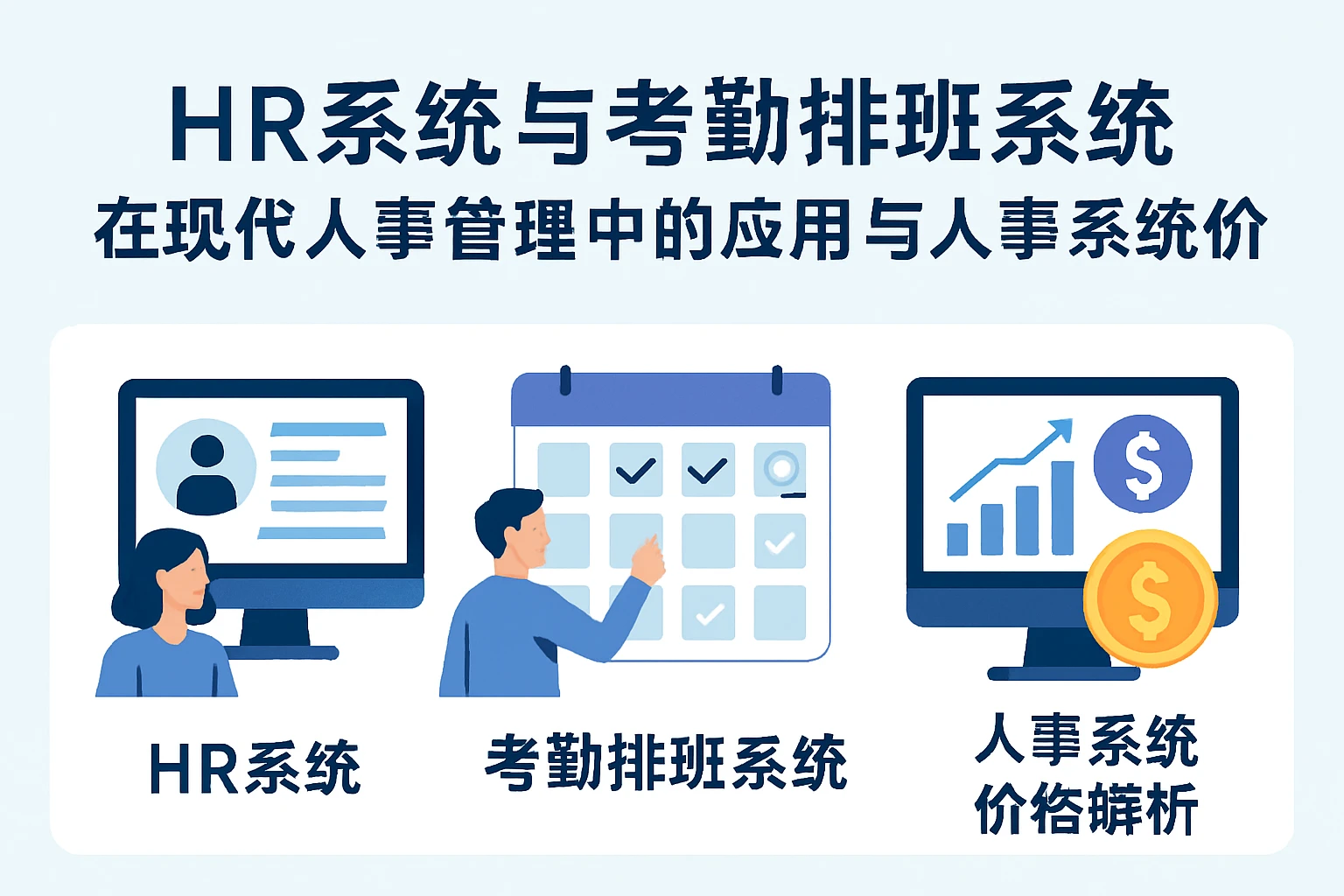 HR系统与考勤排班系统在现代人事管理中的应用与人事系统价格解析