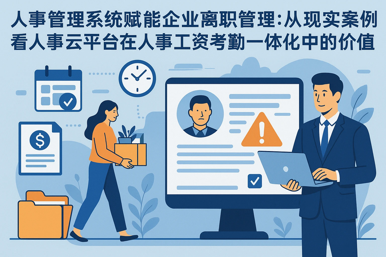 人事管理系统赋能企业离职管理：从现实案例看人事云平台在人事工资考勤一体化中的价值