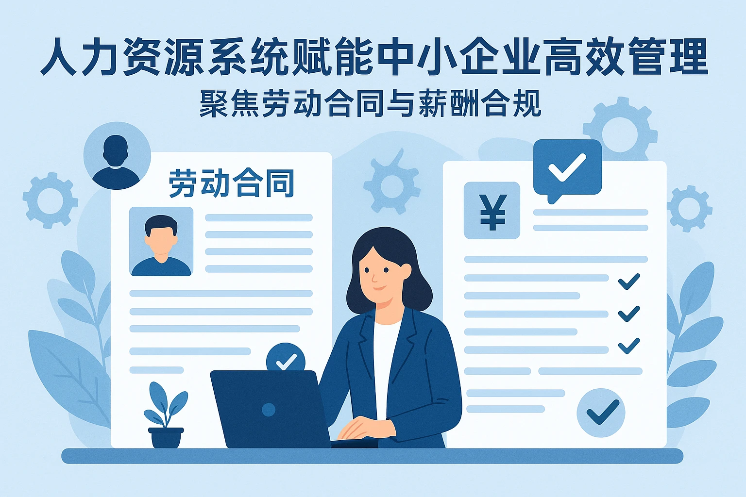 人力资源系统赋能中小企业高效管理:聚焦劳动合同与薪酬合规