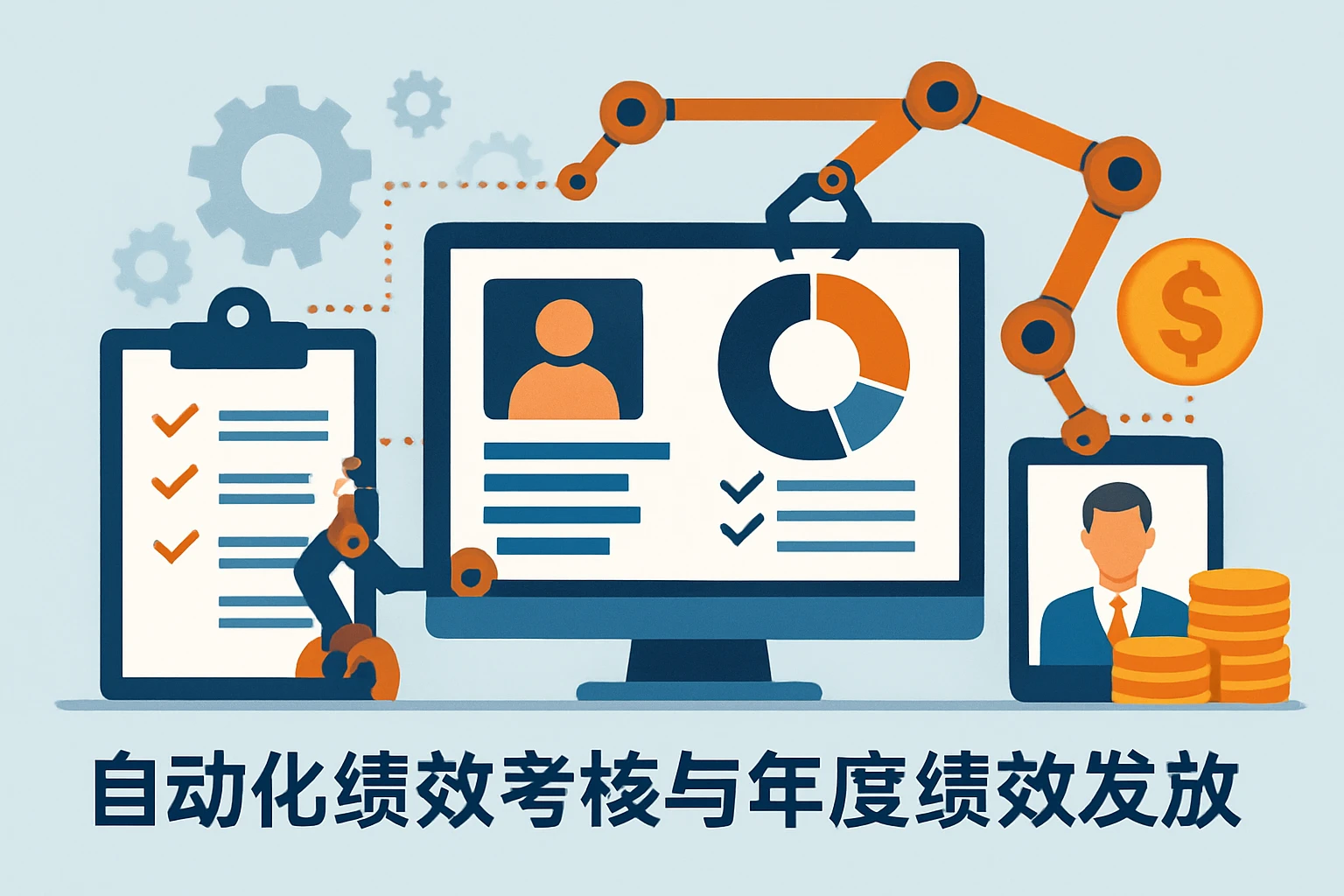 自动化绩效考核与年度绩效发放