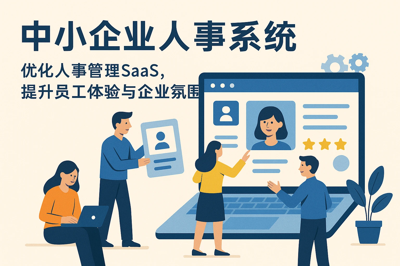 中小企业人事系统：优化人事管理SaaS，提升员工体验与企业氛围