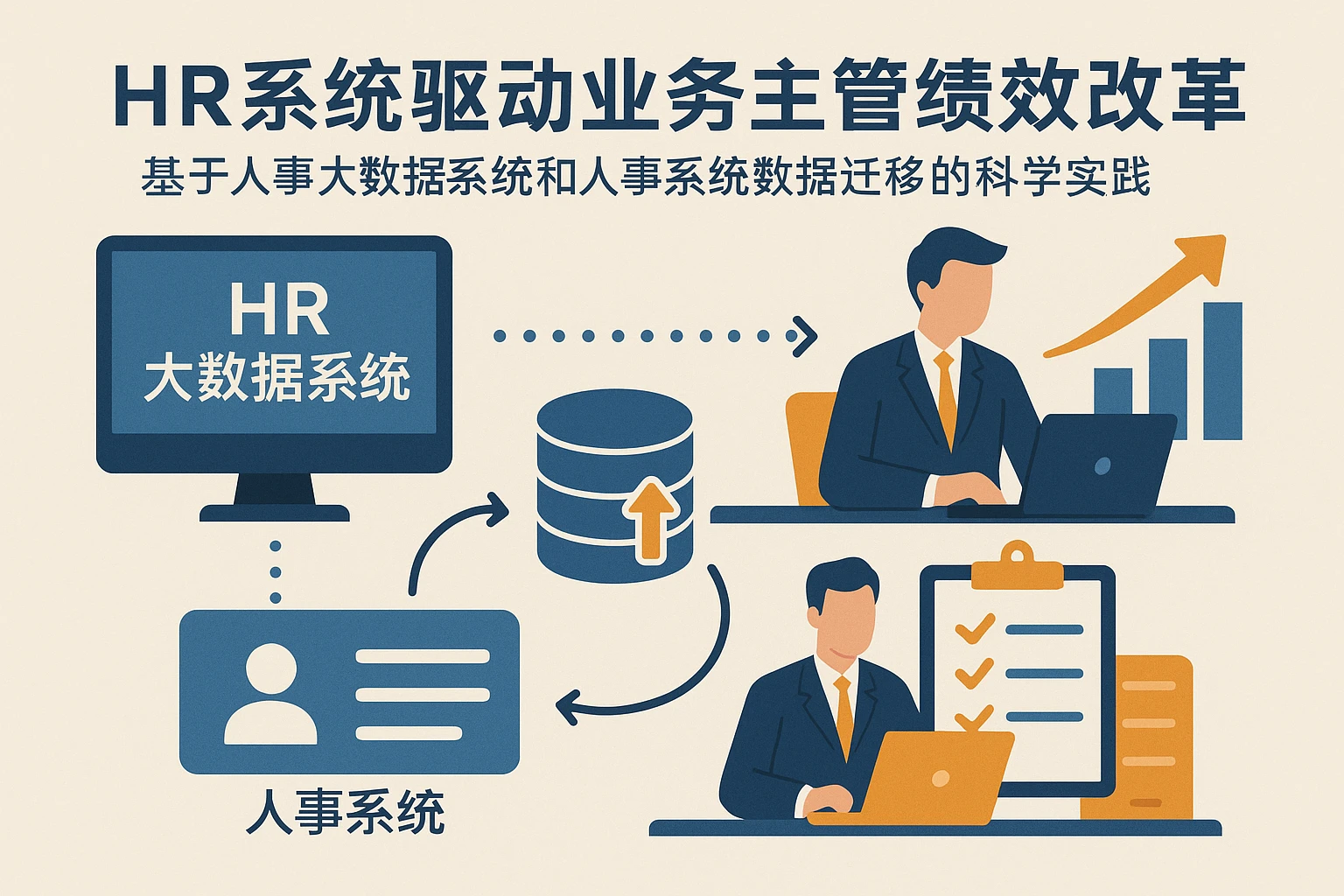 HR系统驱动业务主管绩效改革：基于人事大数据系统和人事系统数据迁移的科学实践