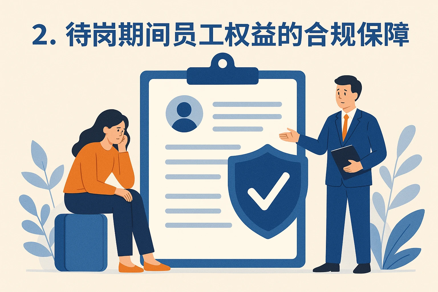 2. 待岗期间员工权益的合规保障
