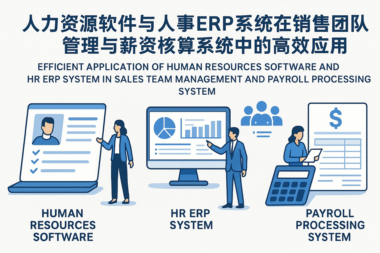 人力资源软件与人事ERP系统在销售团队管理与薪资核算系统中的高效应用