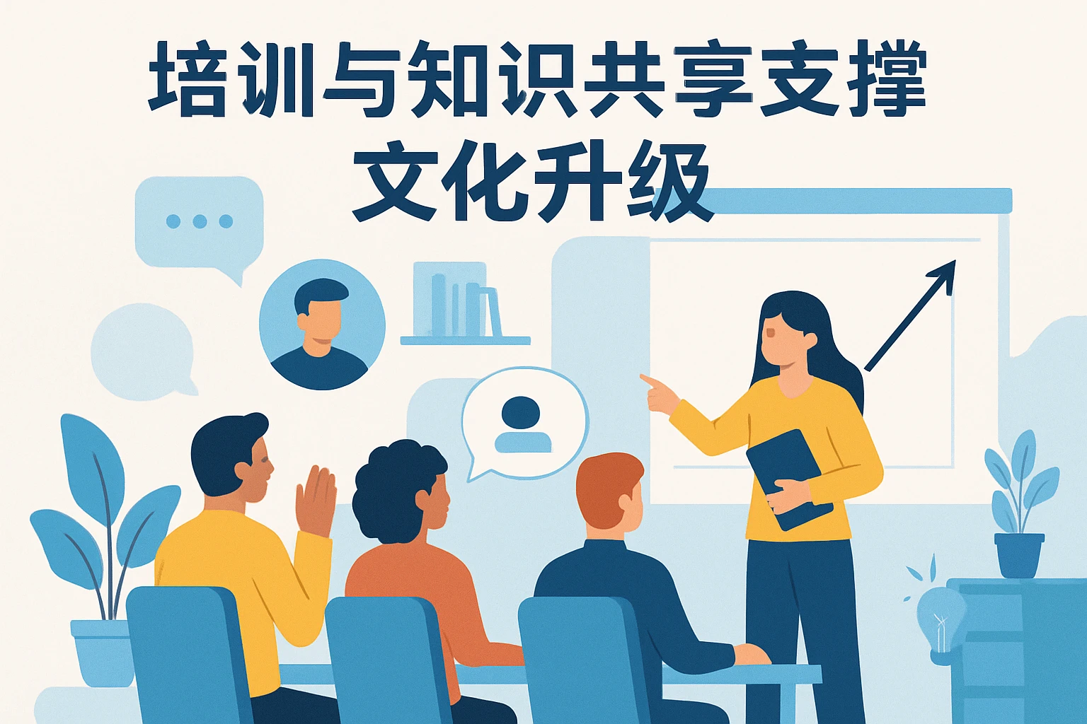 培训与知识共享支撑文化升级