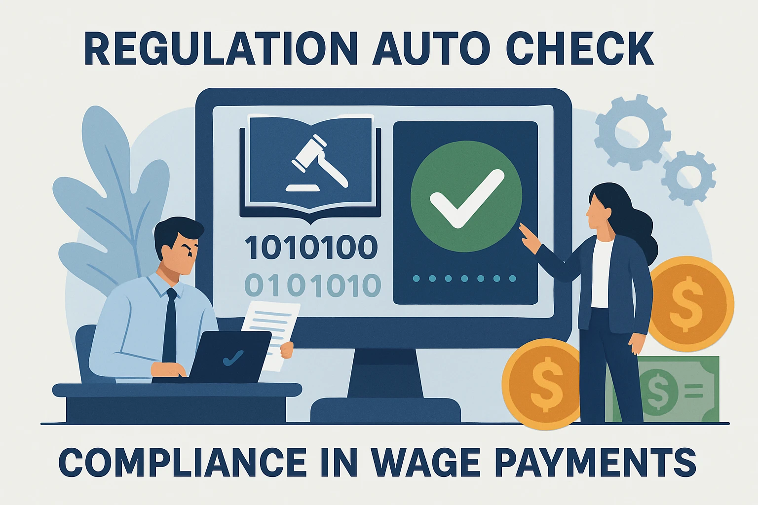 法规自动校验,确保工资支付合规