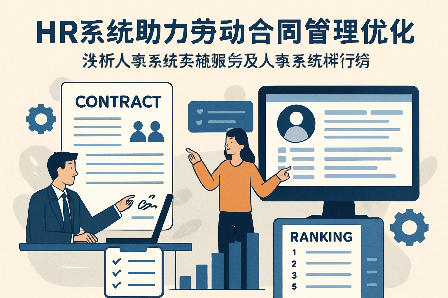 HR系统助力劳动合同管理优化——浅析人事系统实施服务及人事系统排行榜