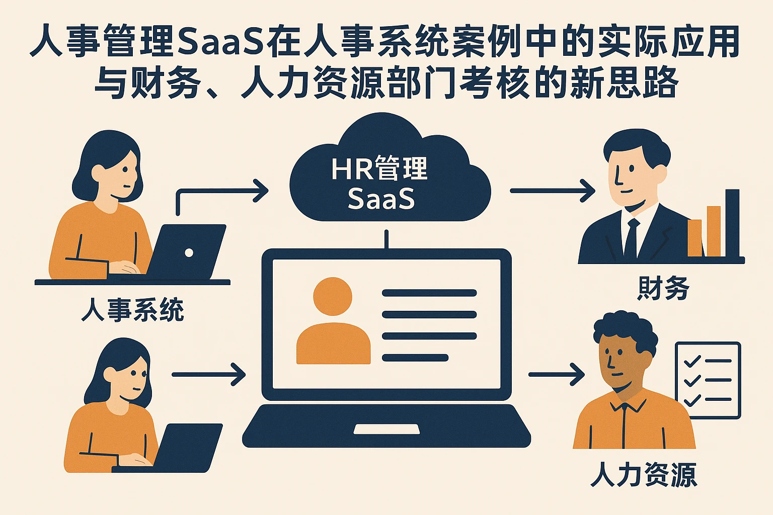 人事管理SaaS在人事系统案例中的实际应用与财务、人力资源部门考核的新思路