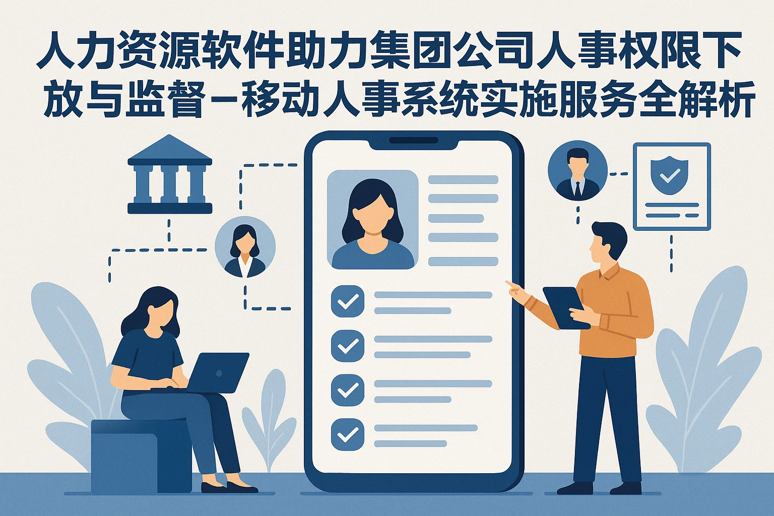 人力资源软件助力集团公司人事权限下放与监督——移动人事系统实施服务全解析