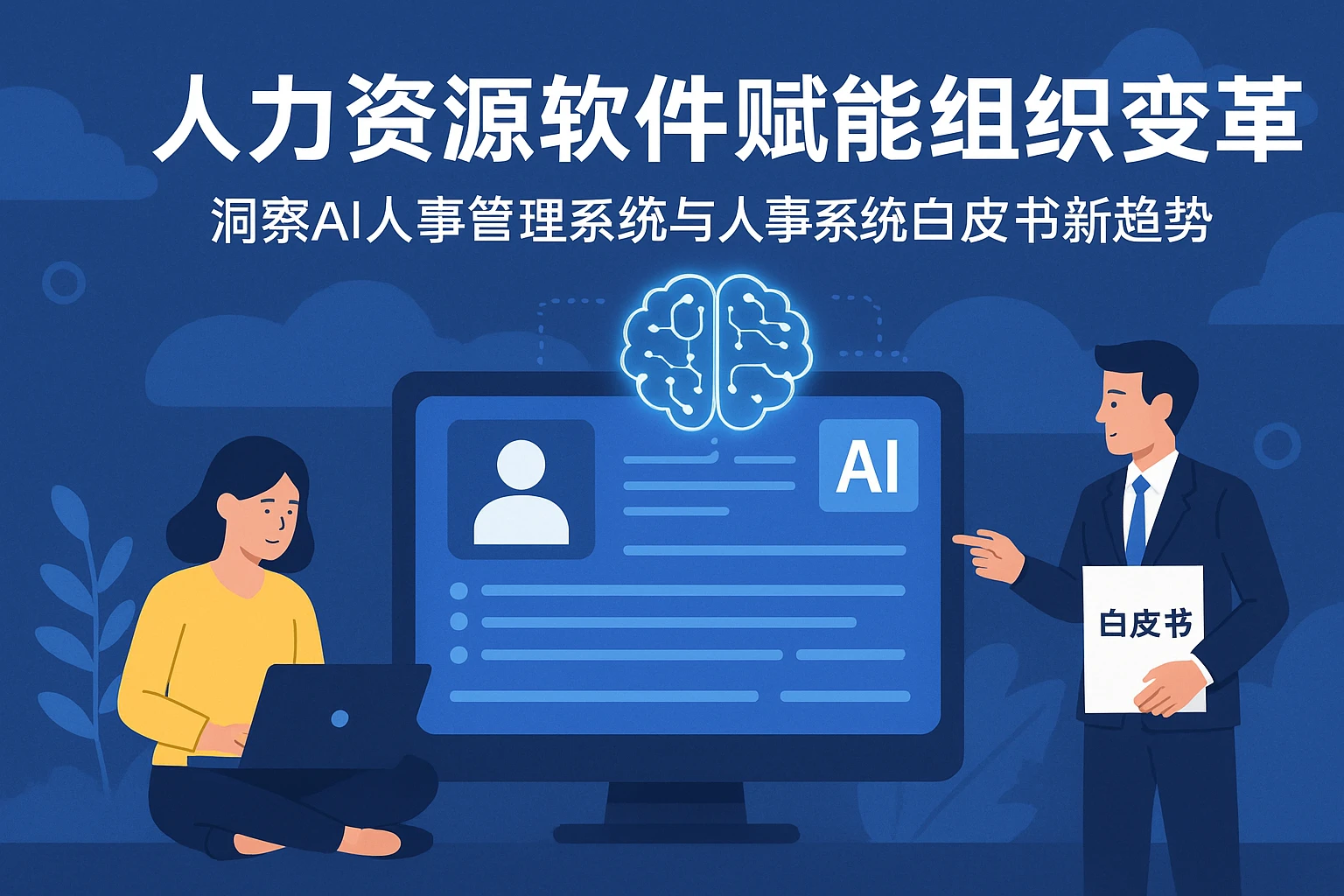 人力资源软件赋能组织变革：洞察AI人事管理系统与人事系统白皮书新趋势