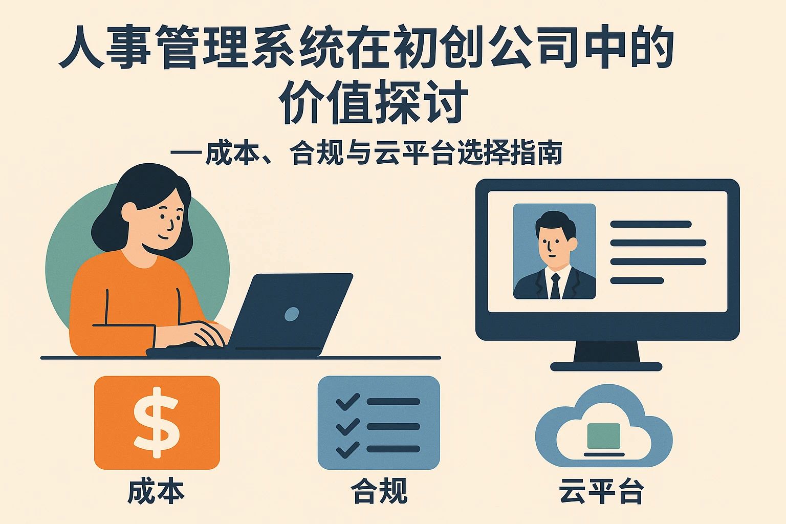人事管理系统在初创公司中的价值探讨——成本、合规与云平台选择指南