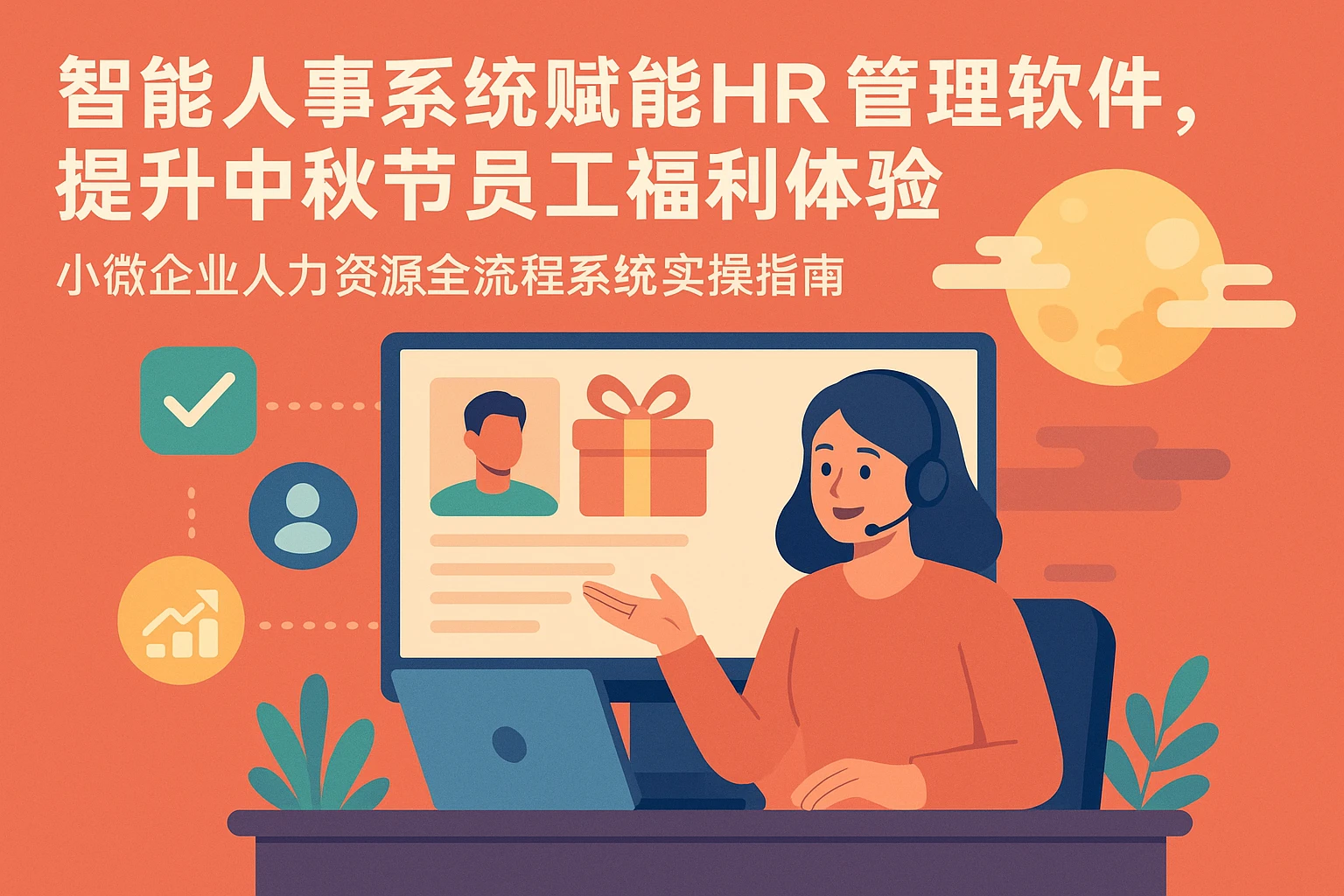 智能人事系统赋能HR管理软件，提升中秋节员工福利体验——小微企业人力资源全流程系统实操指南