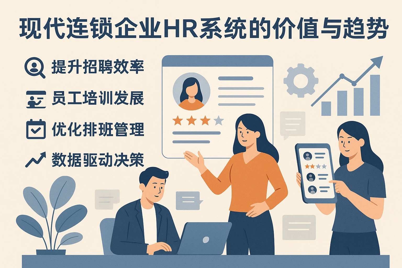 现代连锁企业HR系统的价值与趋势