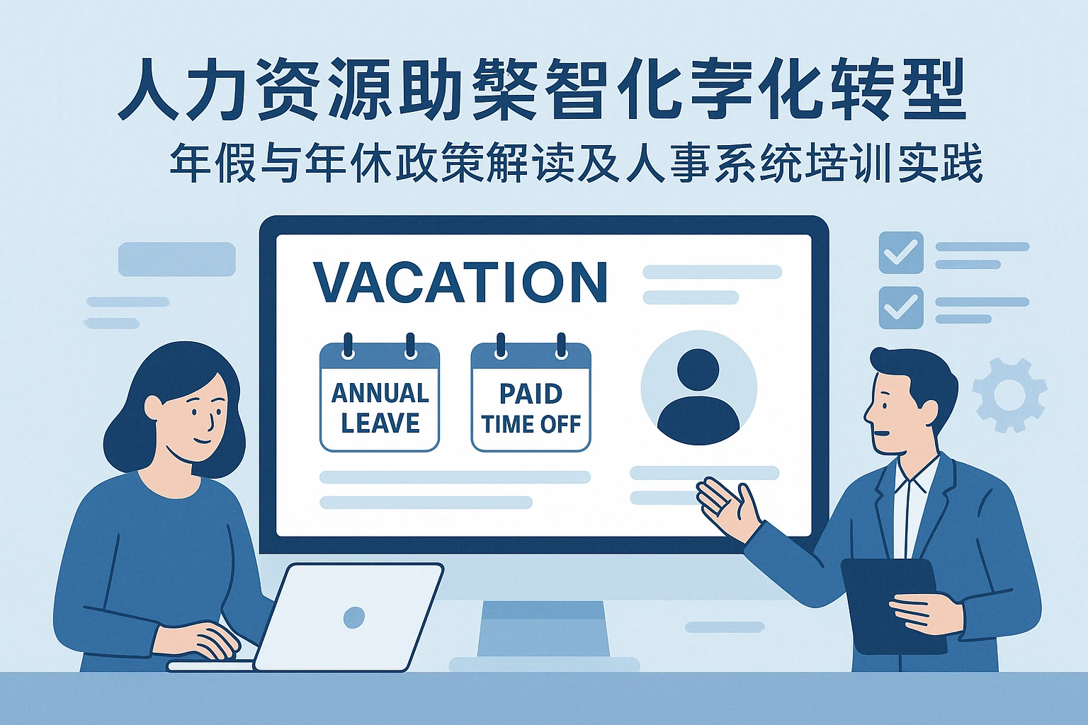 人力资源软件助力数字化转型：年假与年休假的政策解读及人事系统培训服务实践