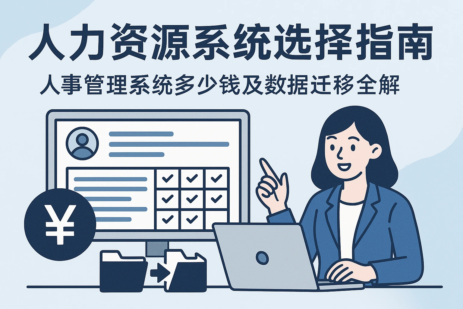 人力资源系统选择指南:人事管理系统多少钱及数据迁移全解