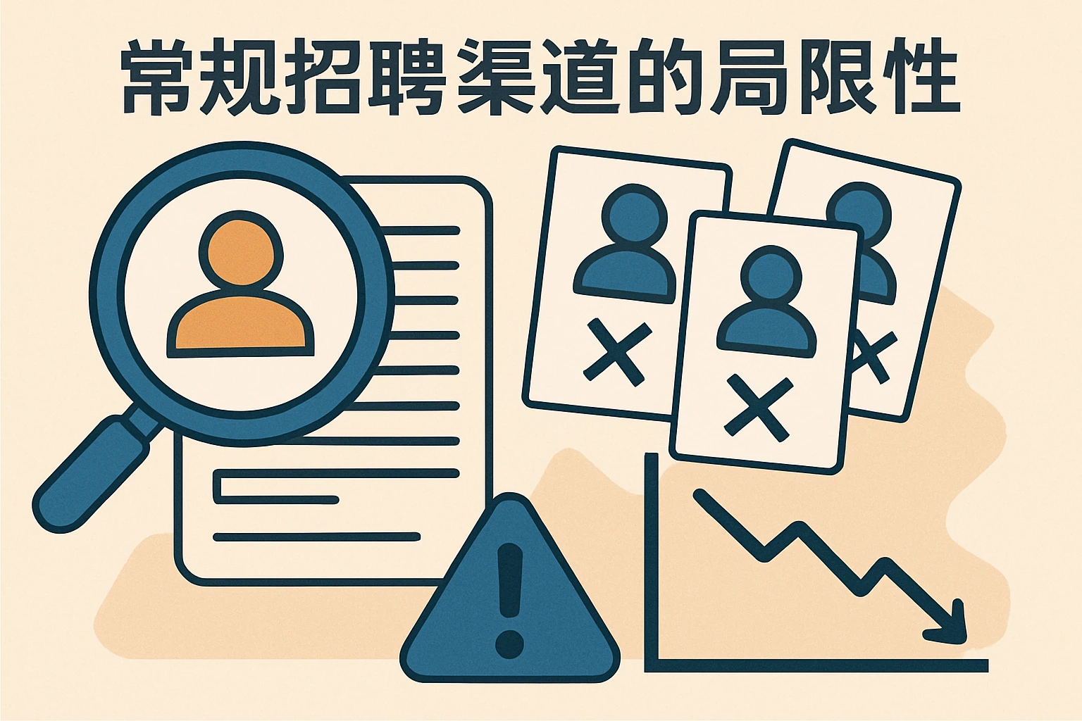 常规招聘渠道的局限性