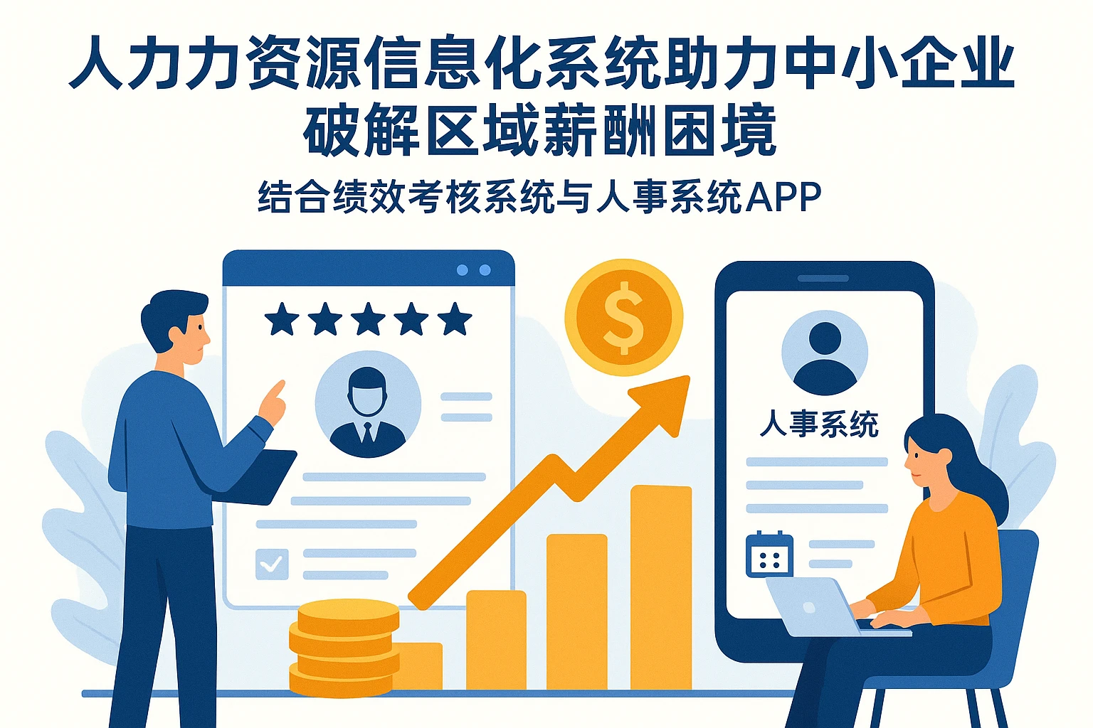人力资源信息化系统助力中小企业破解区域薪酬困境——结合绩效考核系统与人事系统APP