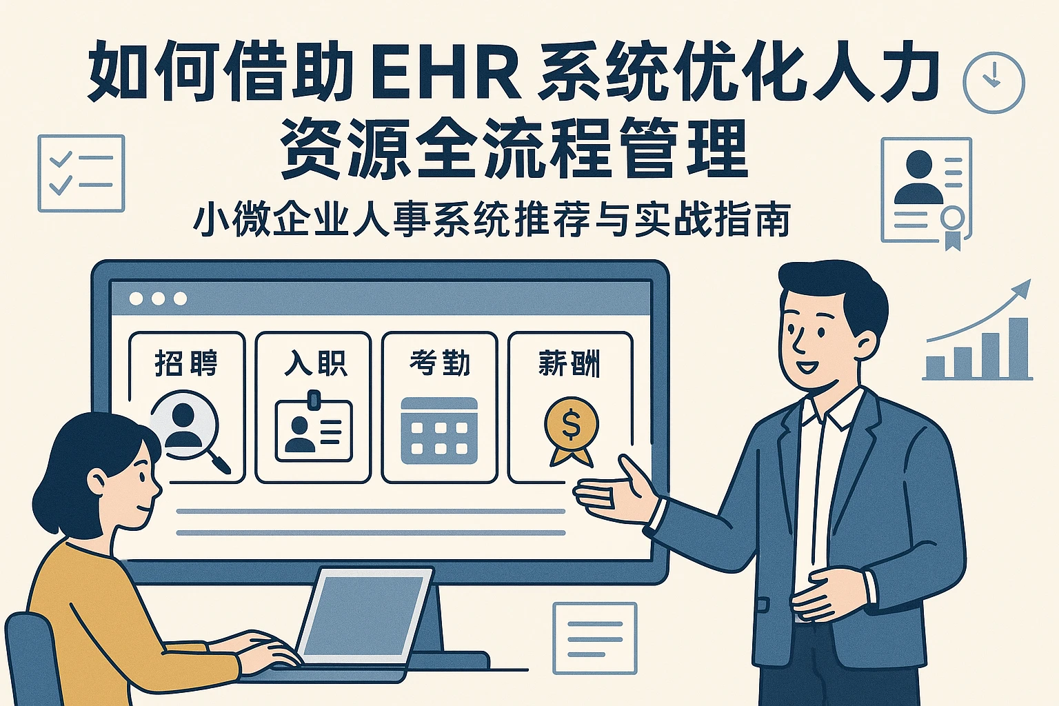 如何借助EHR系统优化人力资源全流程管理——小微企业人事系统推荐与实战指南