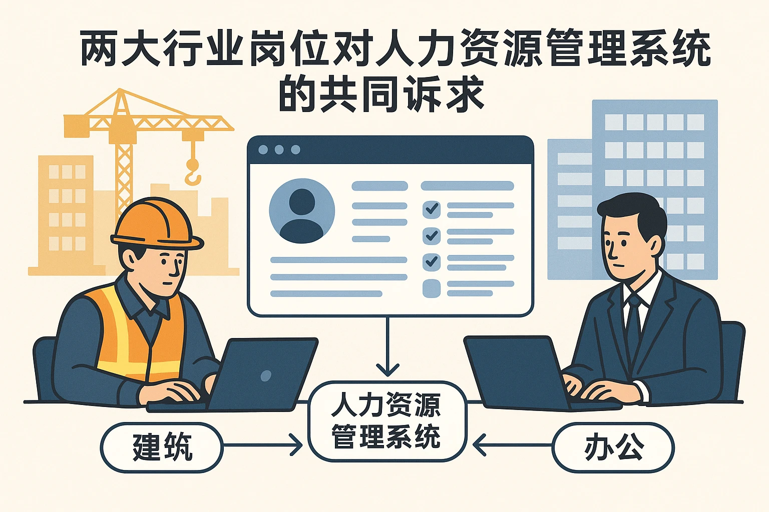 两大行业岗位对人力资源管理系统的共同诉求