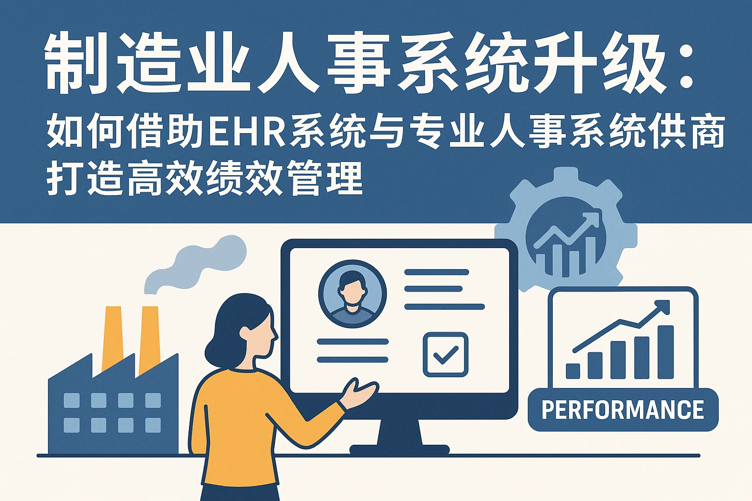 制造业人事系统升级：如何借助EHR系统与专业人事系统供应商打造高效绩效管理