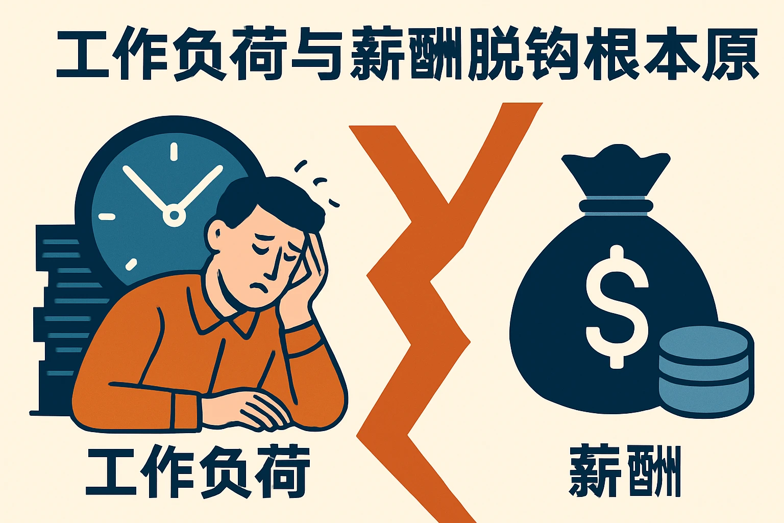 工作负荷与薪酬脱钩的根本原因