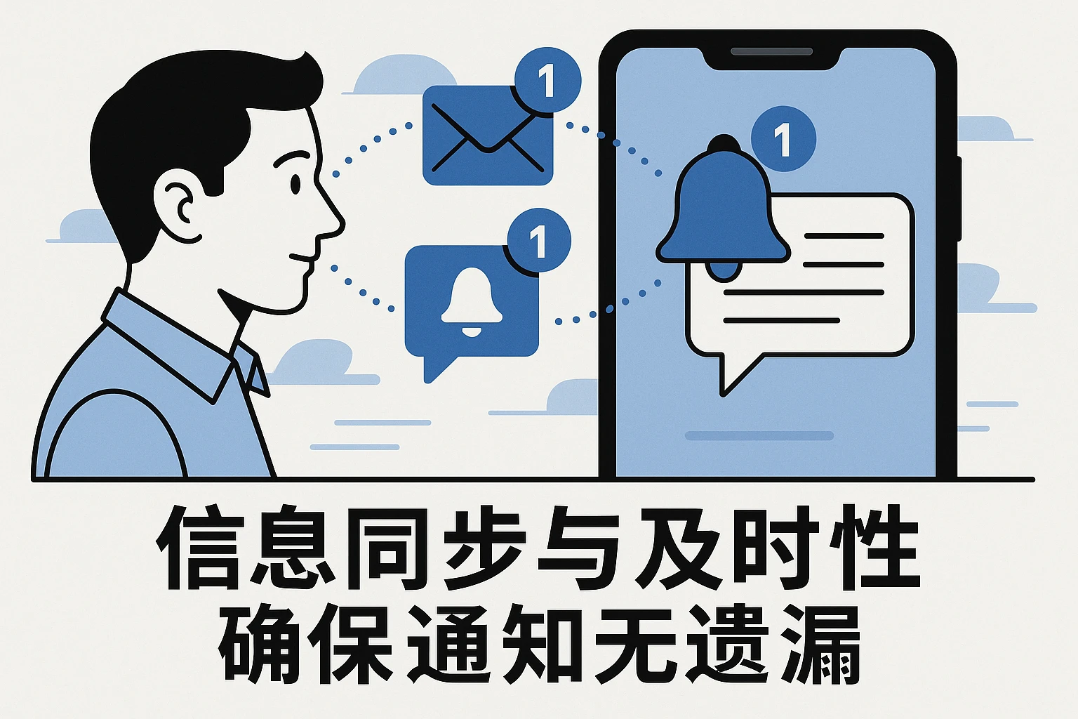 信息同步与及时性，确保通知无遗漏