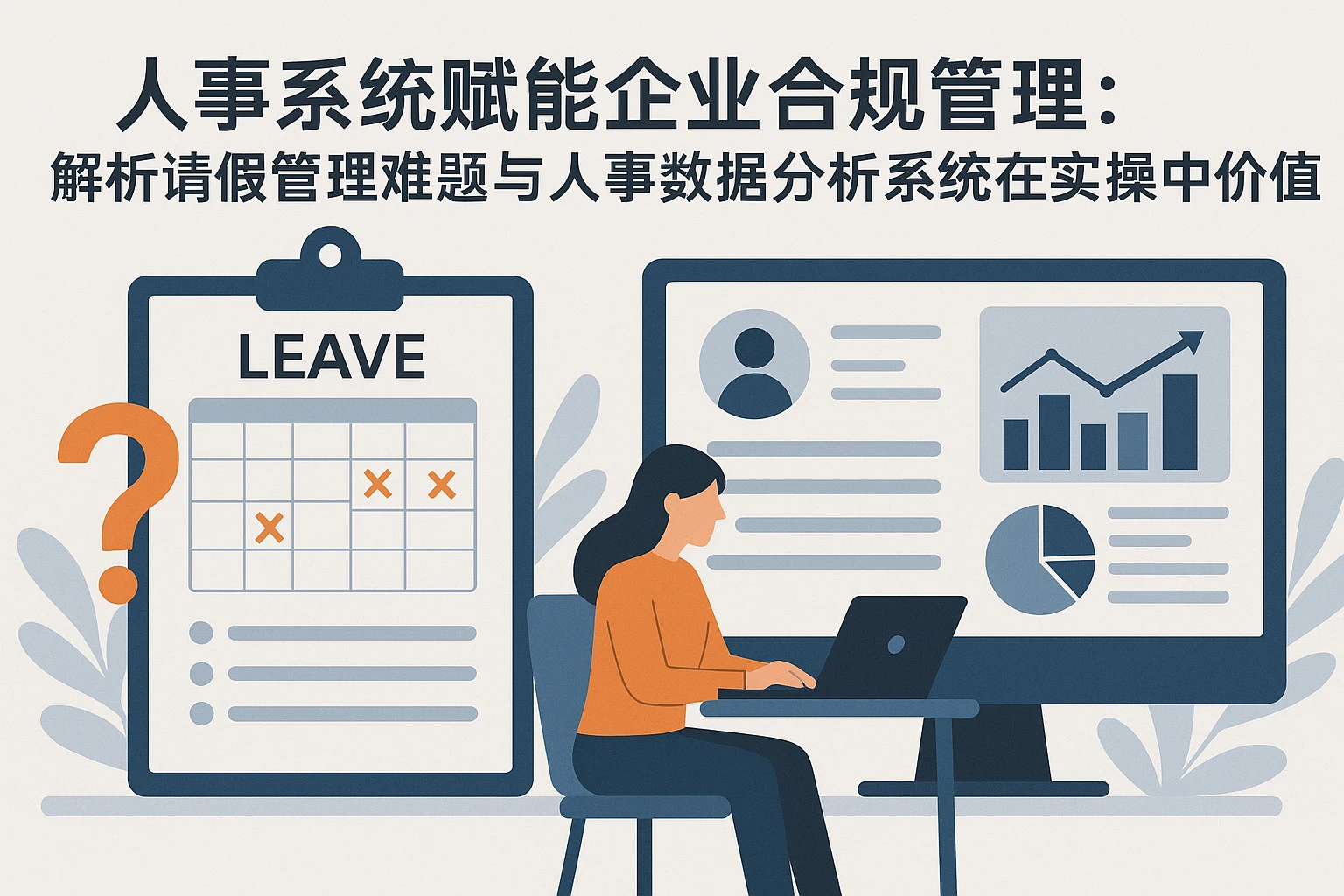 人事系统赋能企业合规管理：解析请假管理难题与人事数据分析系统在实操中的价值