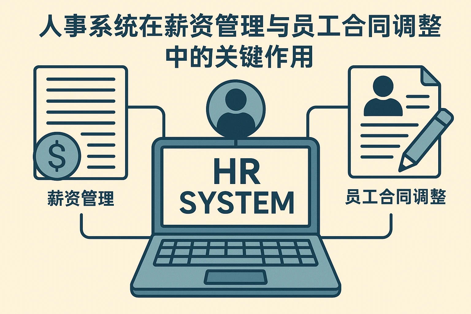 人事系统在薪资管理与员工合同调整中的关键作用