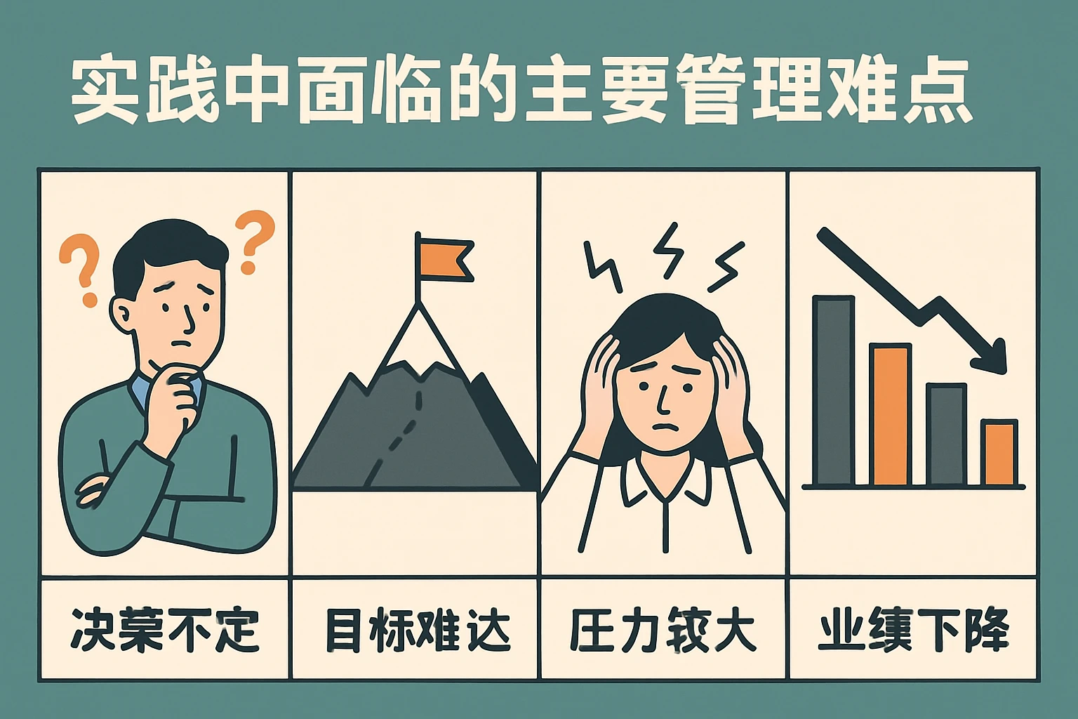 实践中面临的主要管理难点