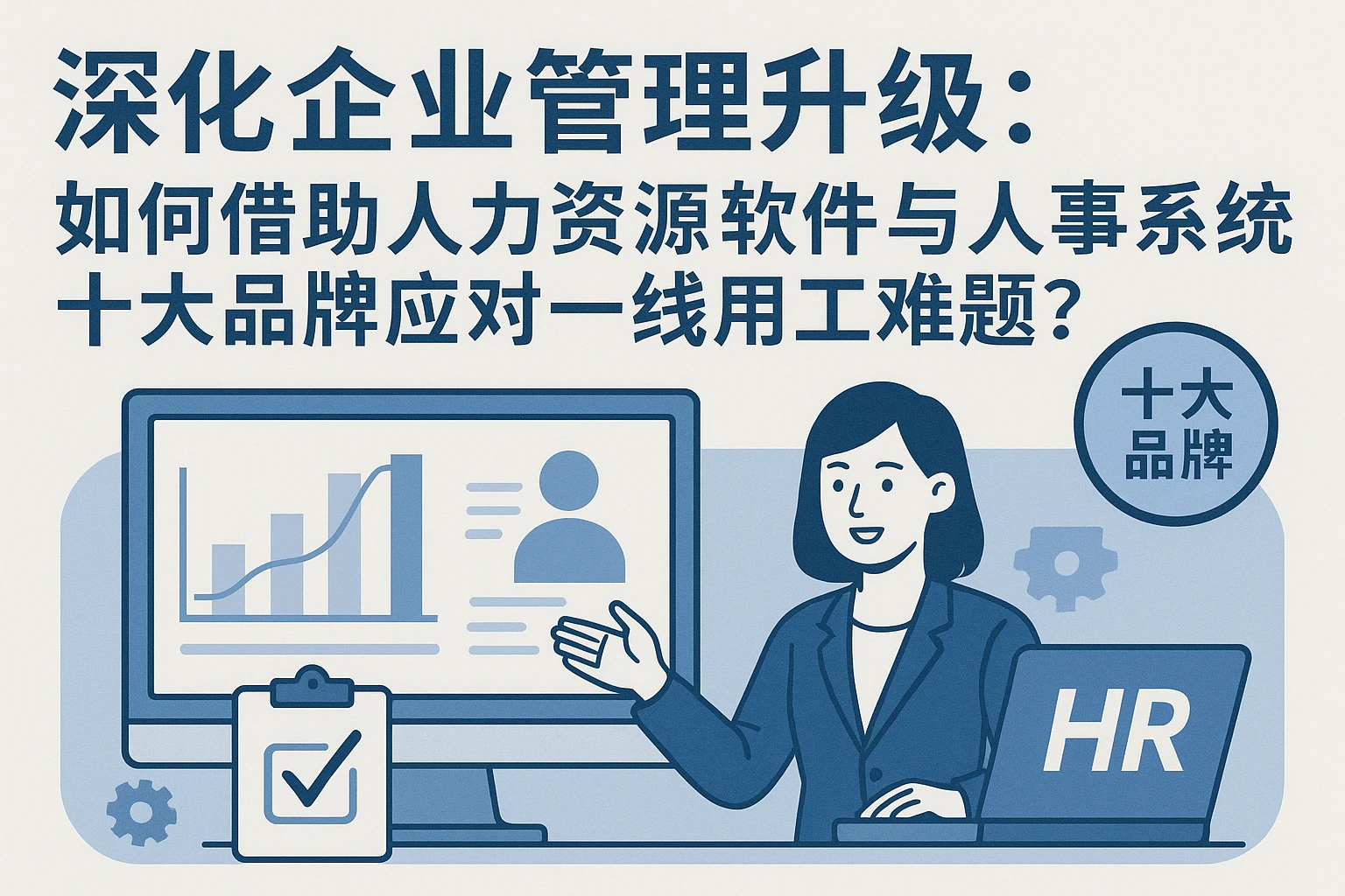 深化企业管理升级：如何借助人力资源软件与人事系统十大品牌应对一线用工难题？