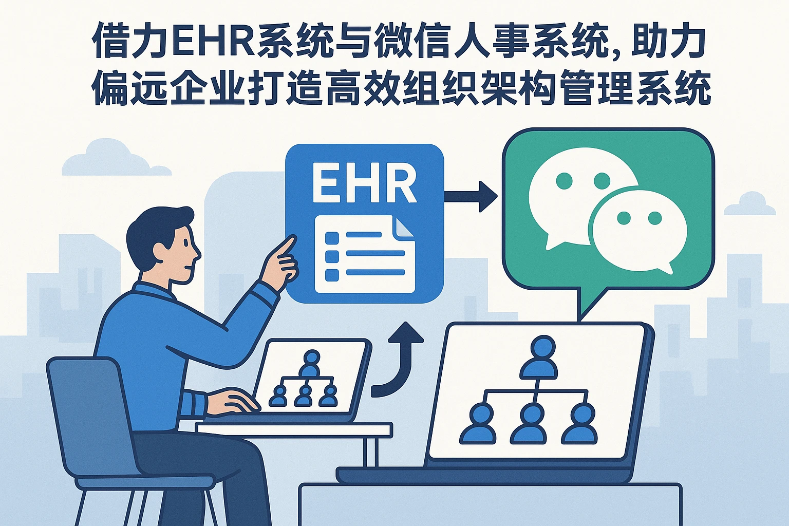 借力EHR系统与微信人事系统，助力偏远企业打造高效组织架构管理系统