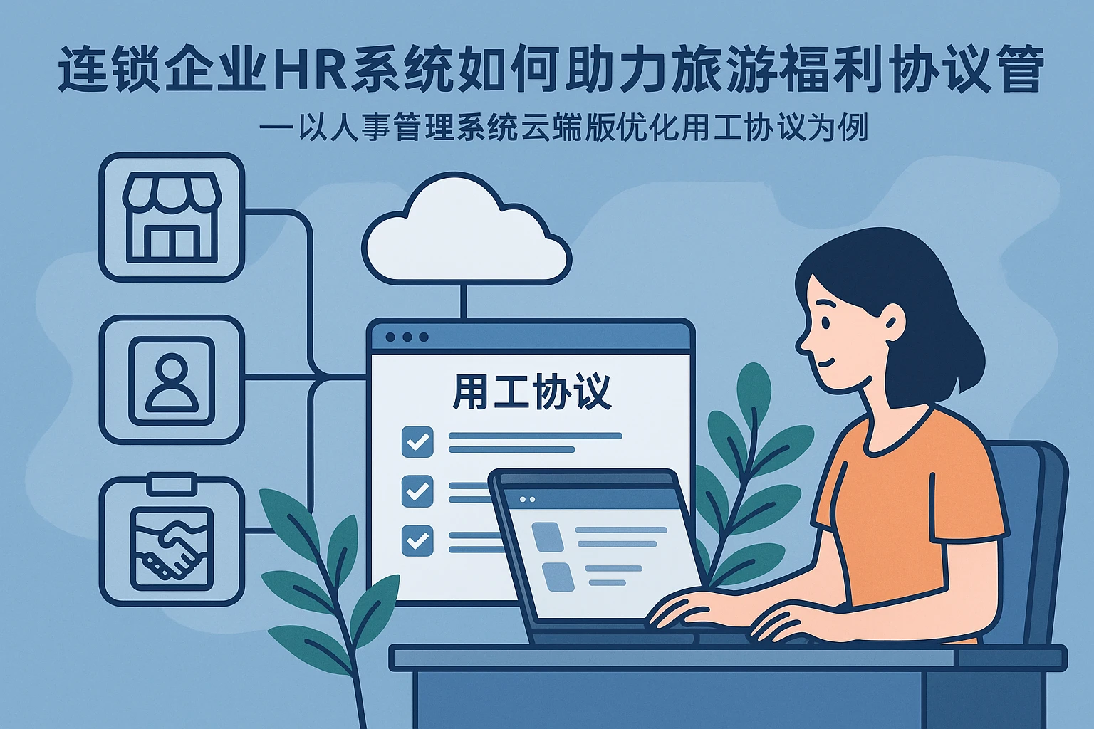 连锁企业HR系统如何助力旅游福利协议管理——以人事管理系统云端版优化用工协议为例