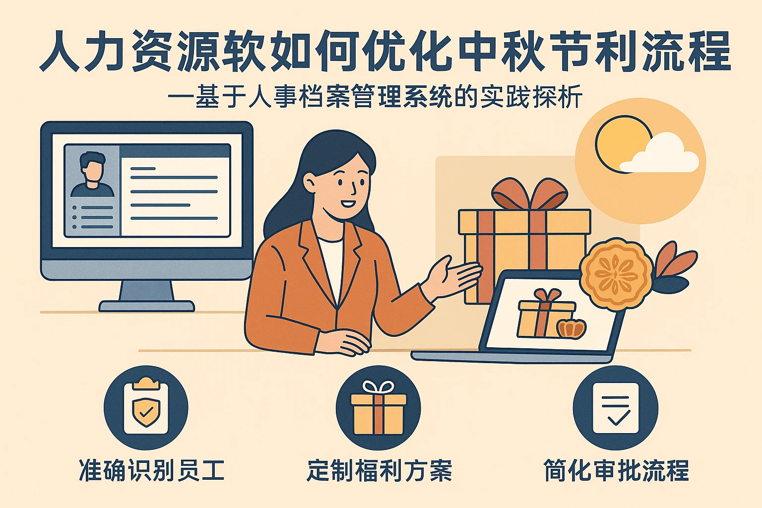 人力资源软件如何优化中秋节福利流程——基于人事档案管理系统的实践探析