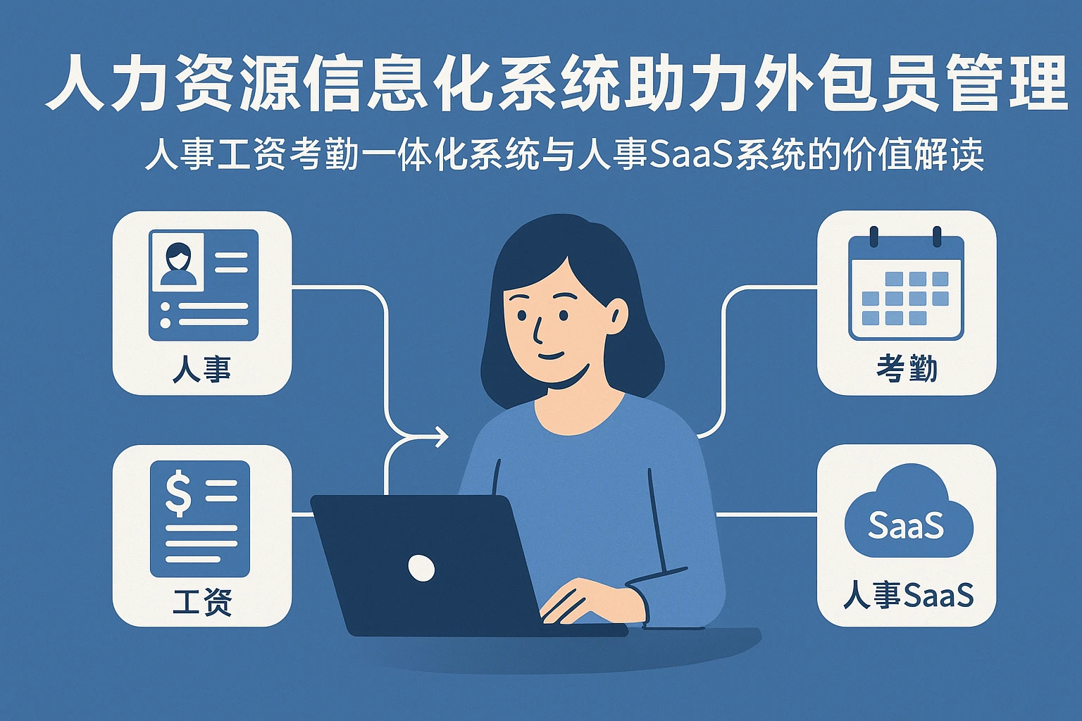 人力资源信息化系统助力外包员工管理：人事工资考勤一体化系统与人事SaaS系统的价值解读