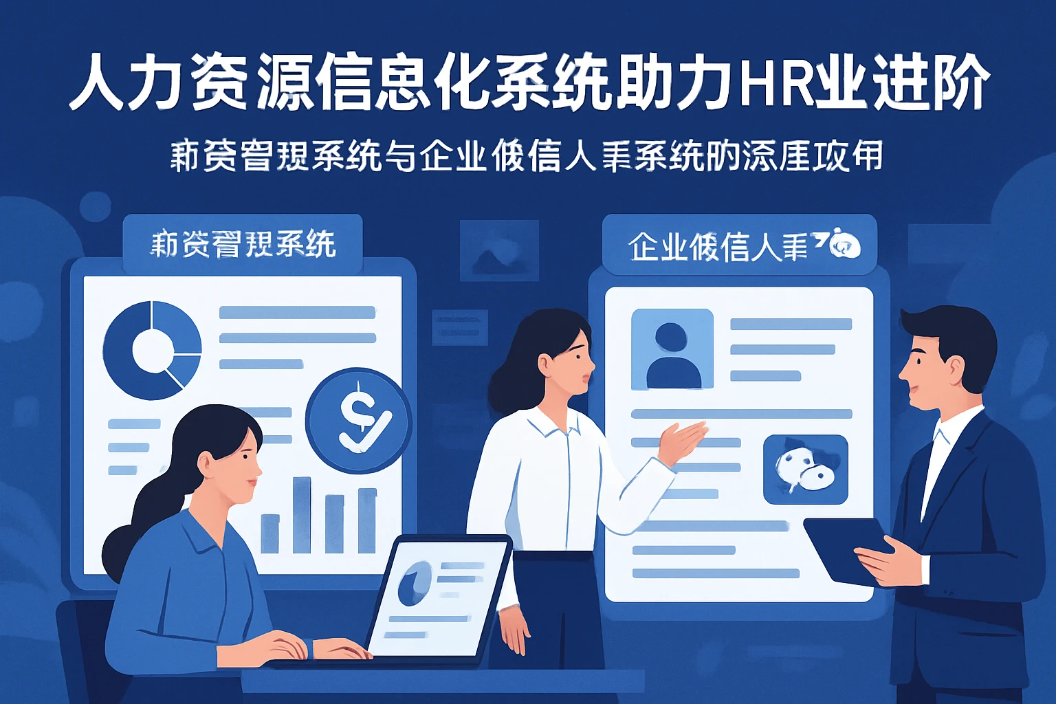 人力资源信息化系统助力HR职业进阶——薪资管理系统与企业微信人事系统的深度应用