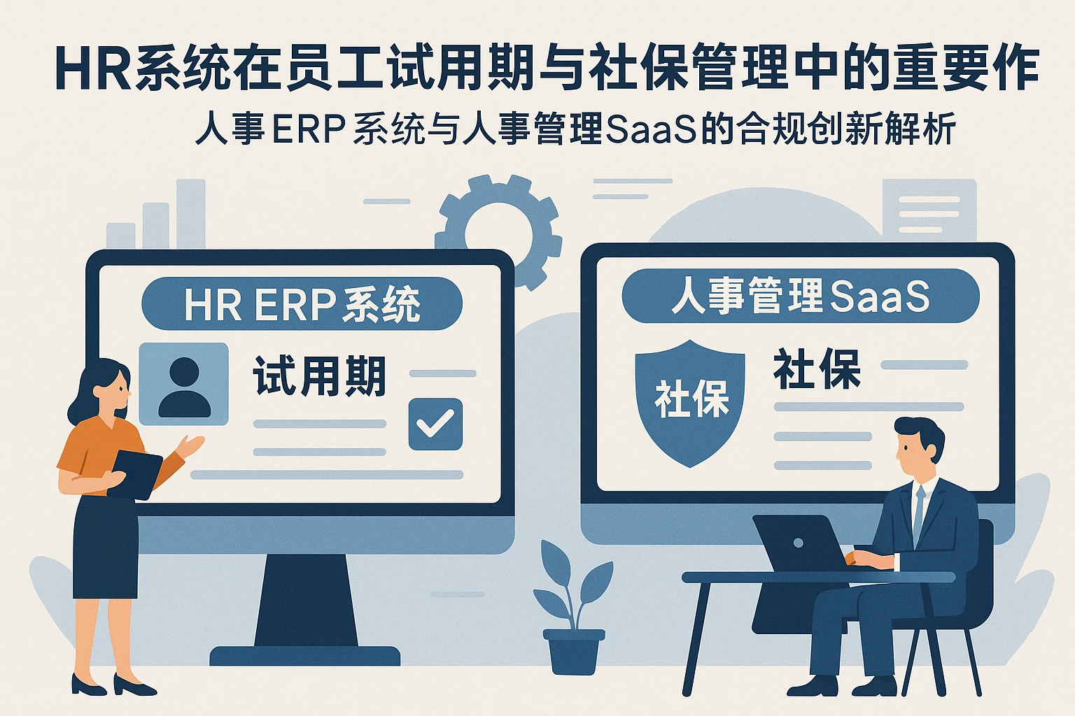 HR系统在员工试用期与社保管理中的重要作用——人事ERP系统与人事管理SaaS的合规创新解析