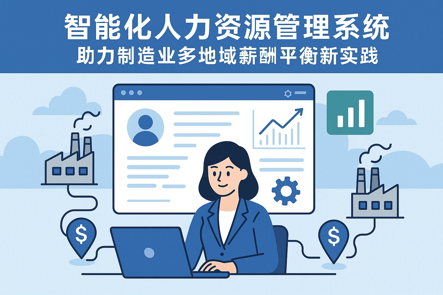 智能化人力资源管理系统助力制造业多地域薪酬平衡新实践
