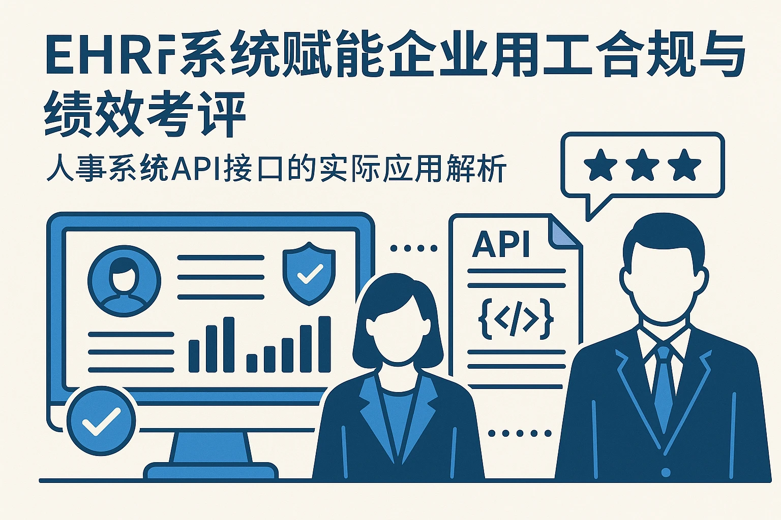 EHR系统赋能企业用工合规与绩效考评——人事系统API接口的实际应用解析