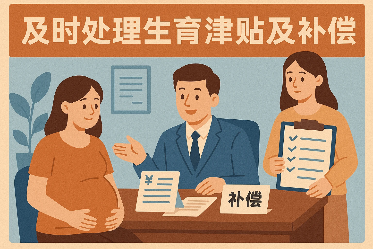 及时处理生育津贴及补偿问题